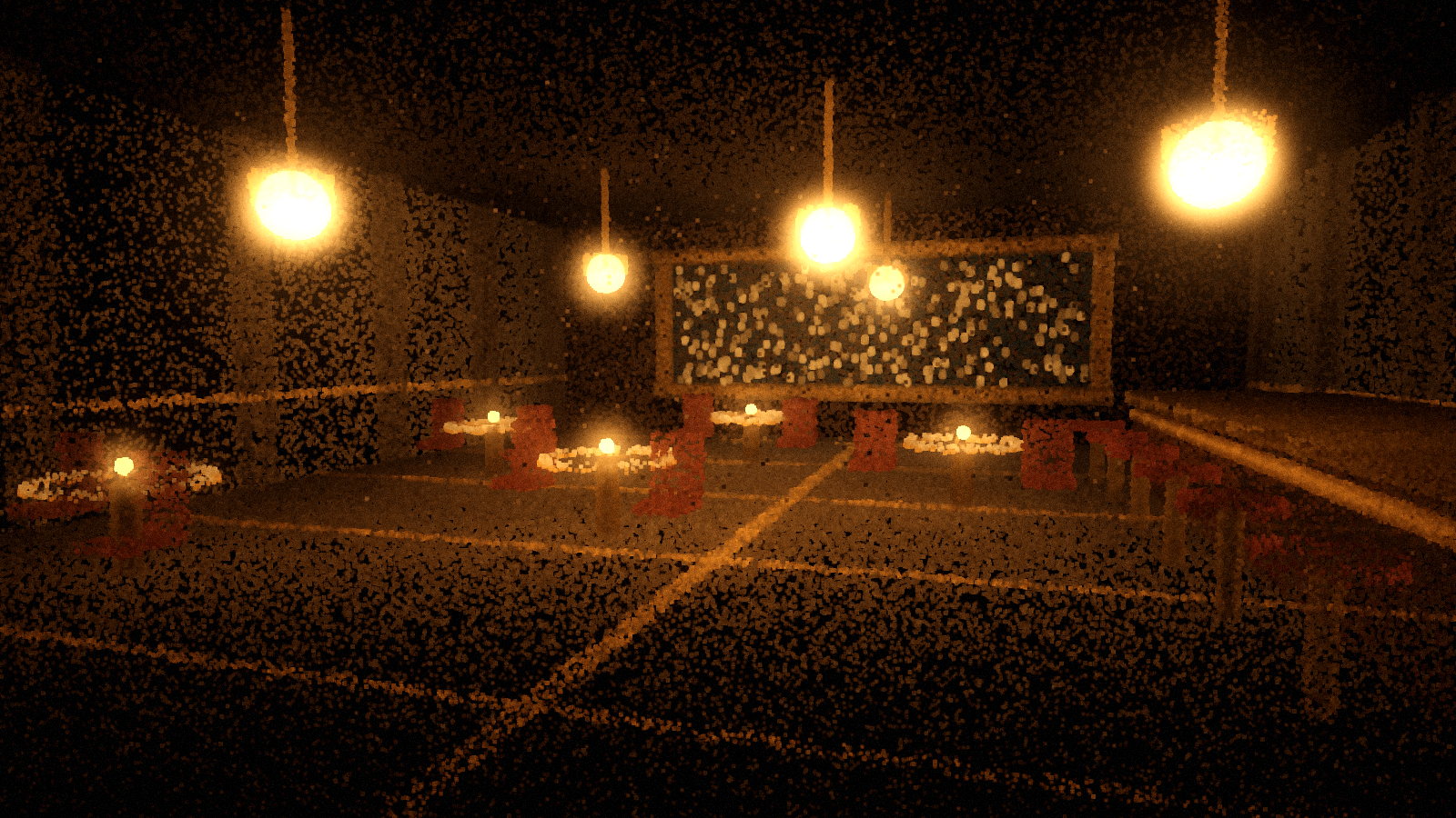 Point-cloud capture of the Kashmir Restaurant set